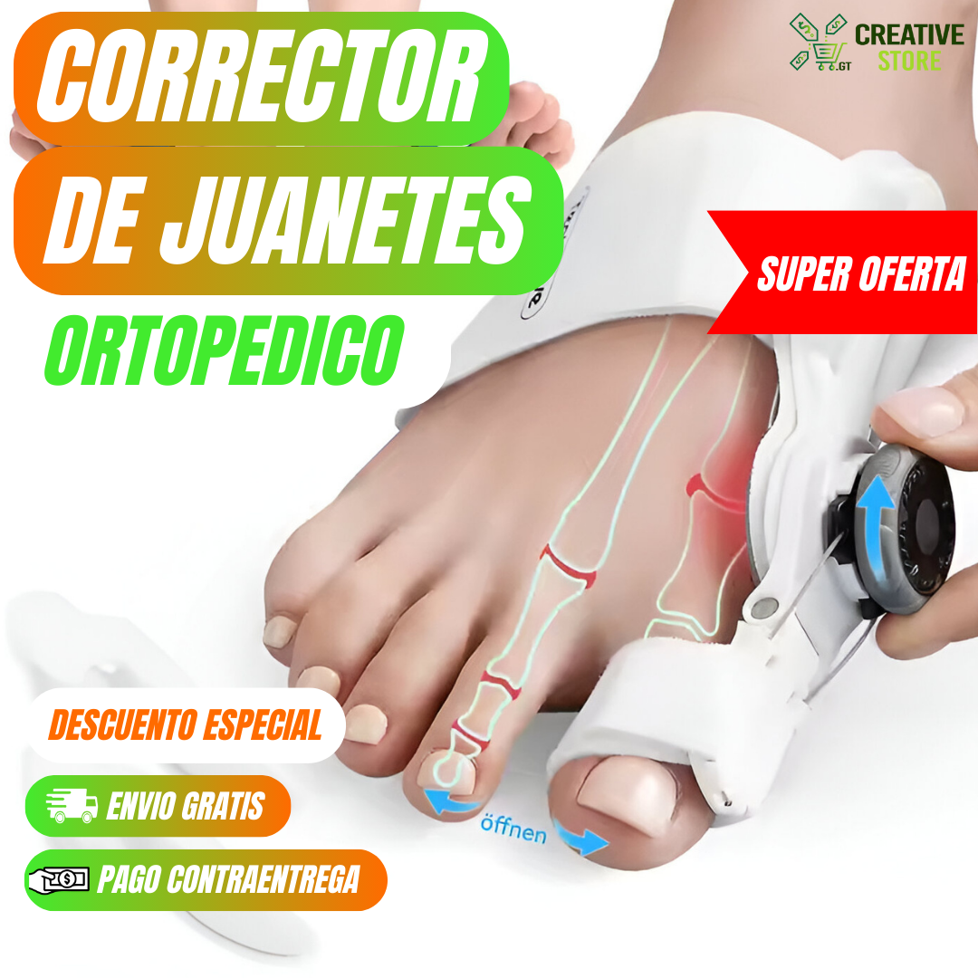 ✨ ¡Corrector Ortopédico para Juanetes! ✨
