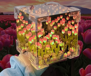 Lámpara Tulipán Espejo