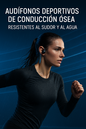 Audífonos Deportivos de Conducción Ósea