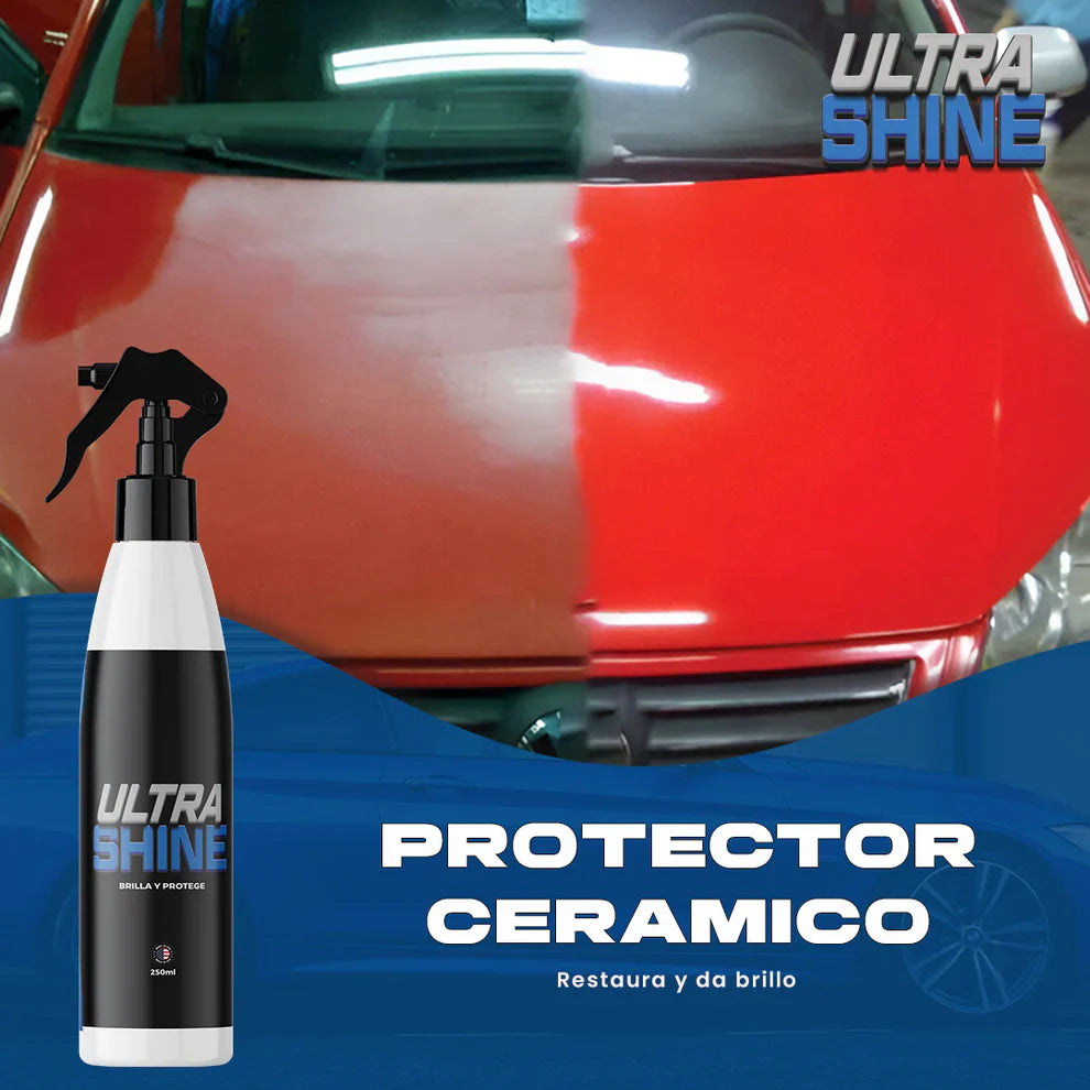 Spray Restaurador de Color y Brillo para Carros Ultra Shine ®