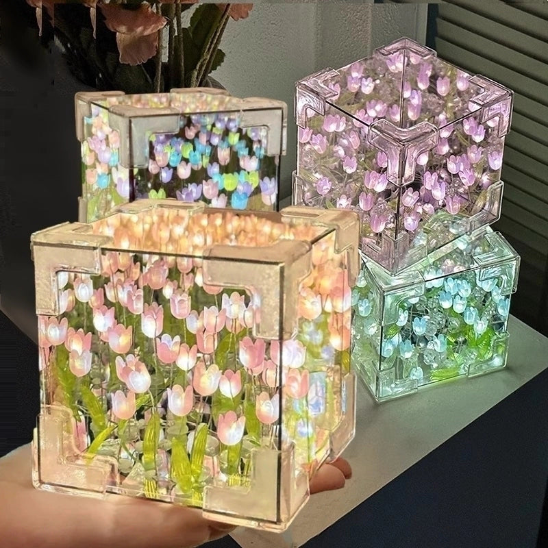 Lámpara Tulipán Espejo