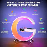 🎁 Lámpara G Top – Iluminación Inteligente con Carga Inalámbrica, Altavoz y más
