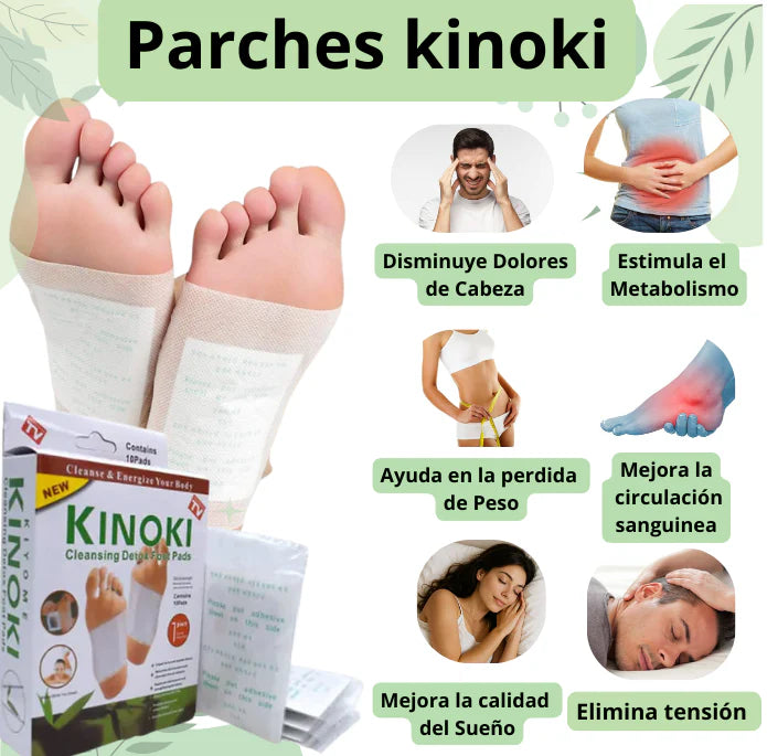 PARCHES PARA PIES KINOKI®